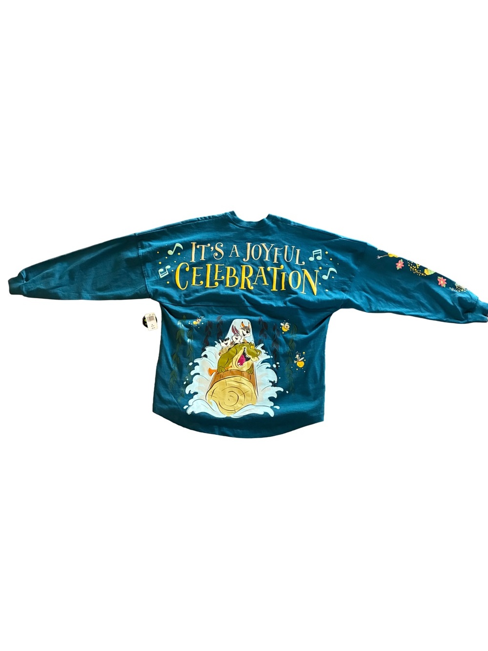 NWT Disney Parks Tiana’s Bayou Adventure Glow Spirit Jersey Medium - Picture 2 of 7